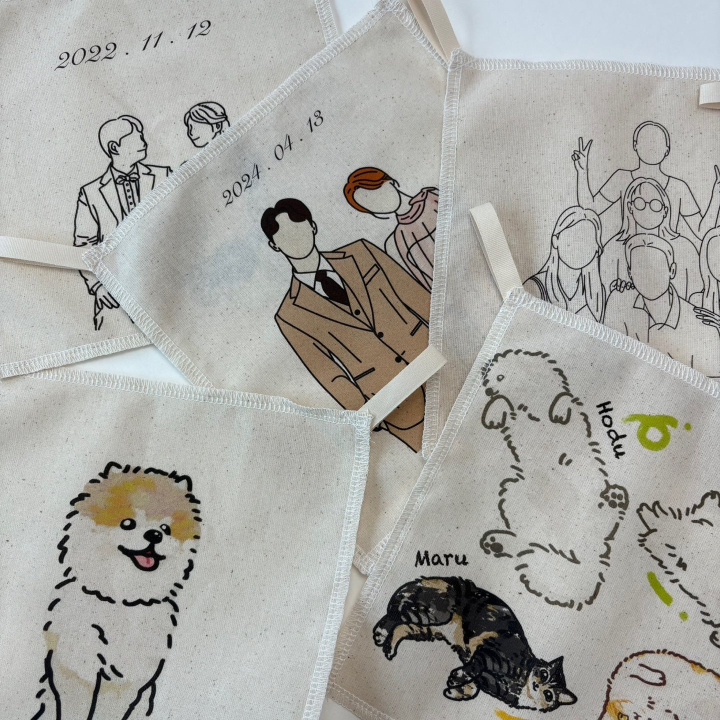 Printing on 30s Natural Muslin Fabric (Lightweight Cotton)