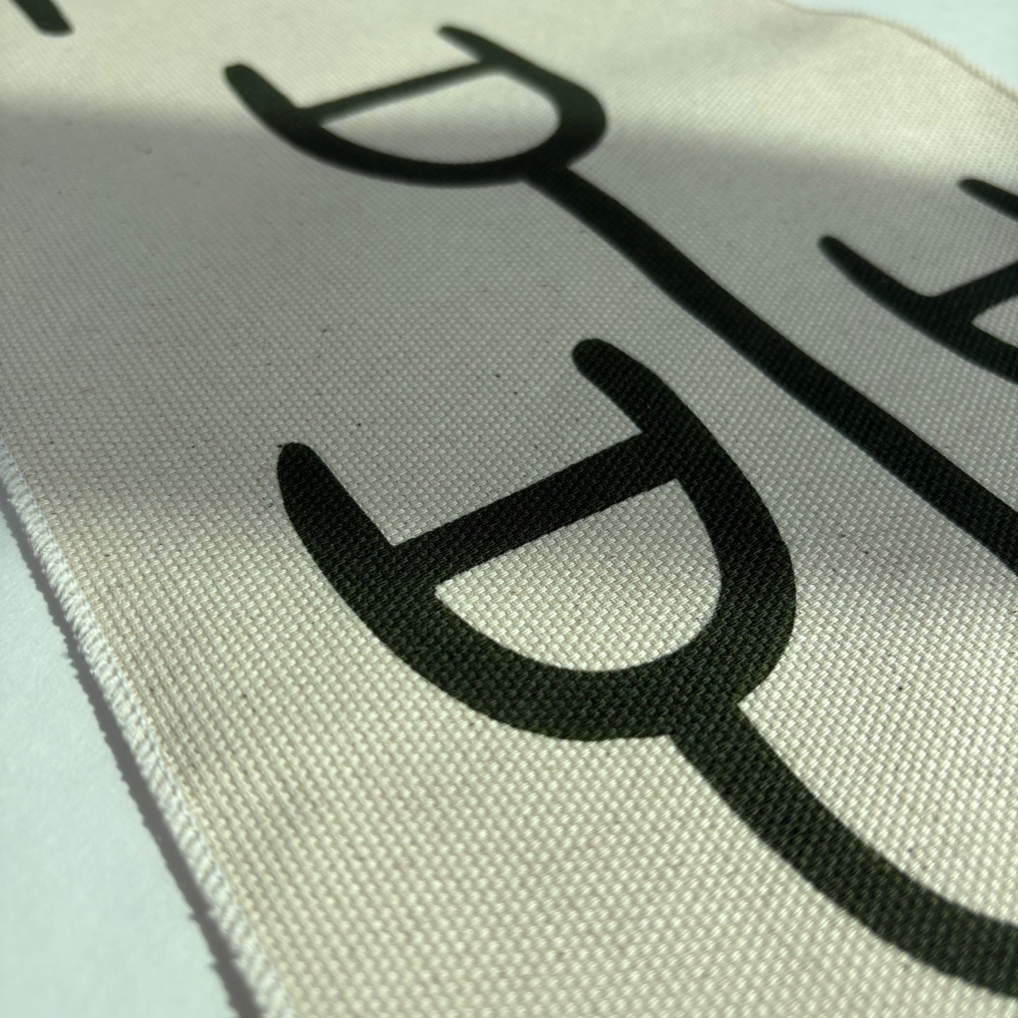 Printing on 10s Natural Muslin Fabric (Heavyweight Cotton)