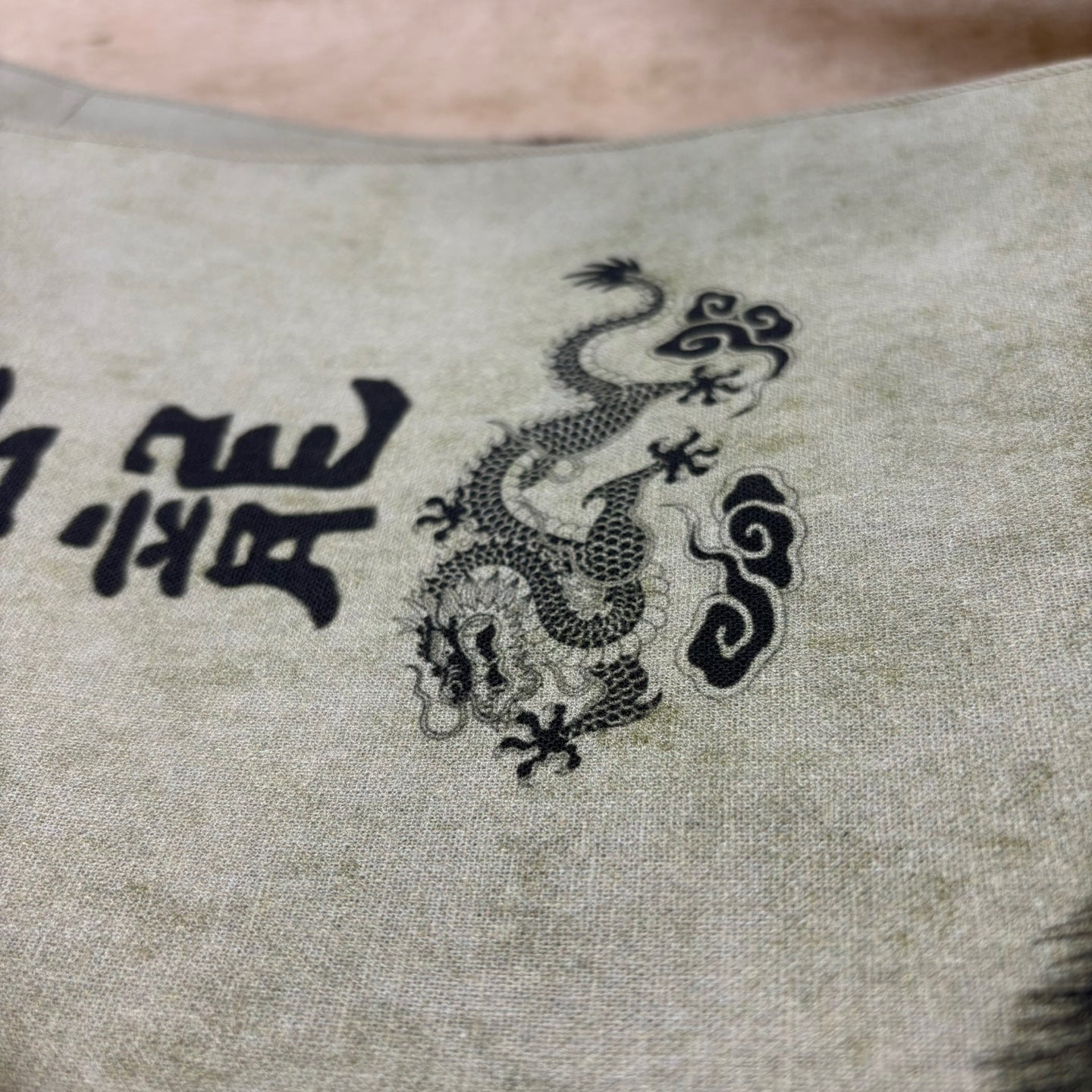 Printing on Oatmeal-Colored Linen Fabric