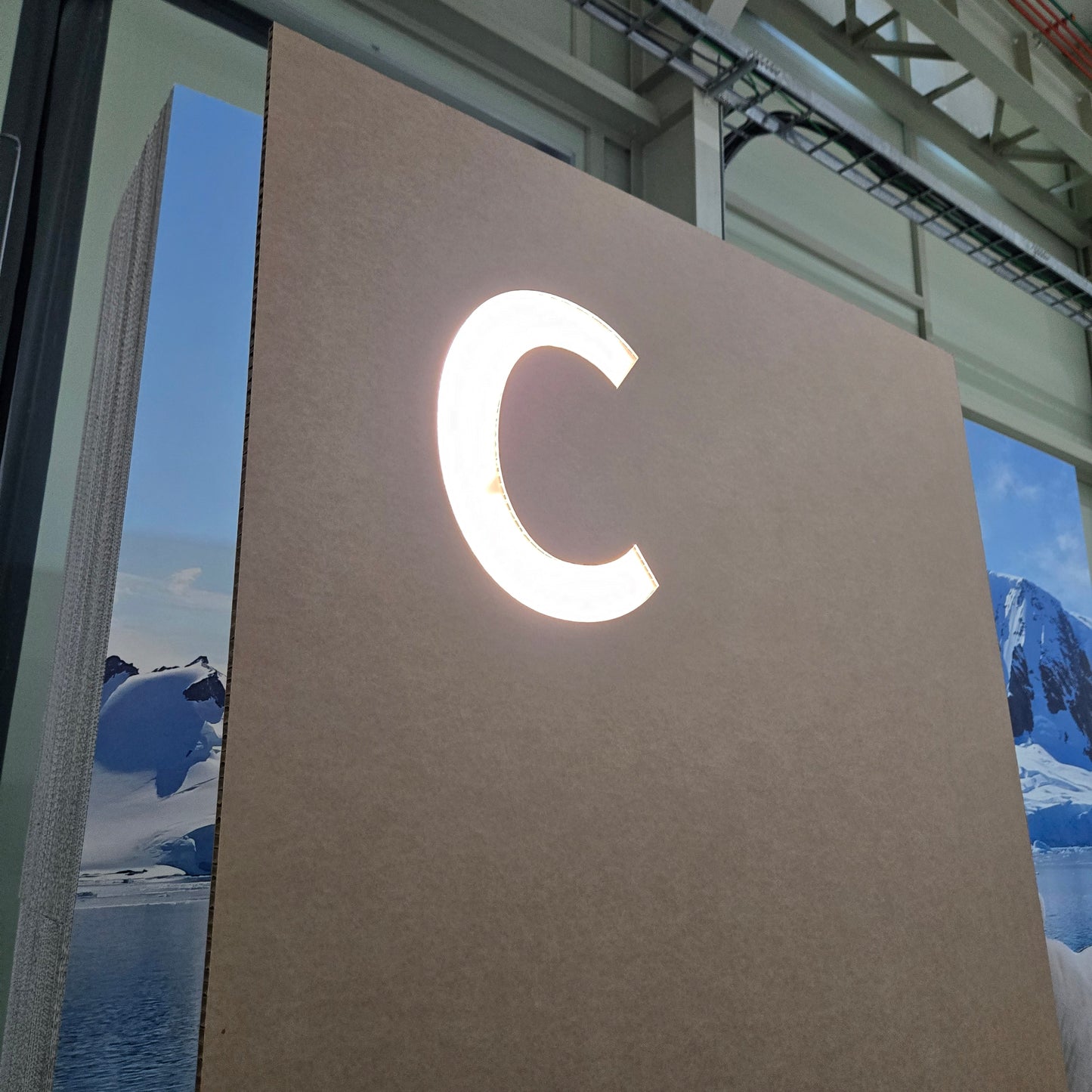 LED Title Lettering Features