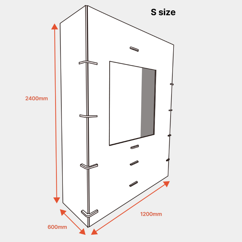 Honeycomb Board Monitor Case