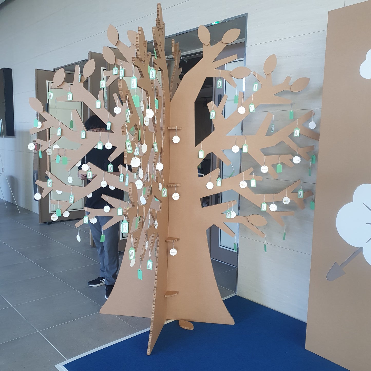 Honeycomb Board Tree Structure