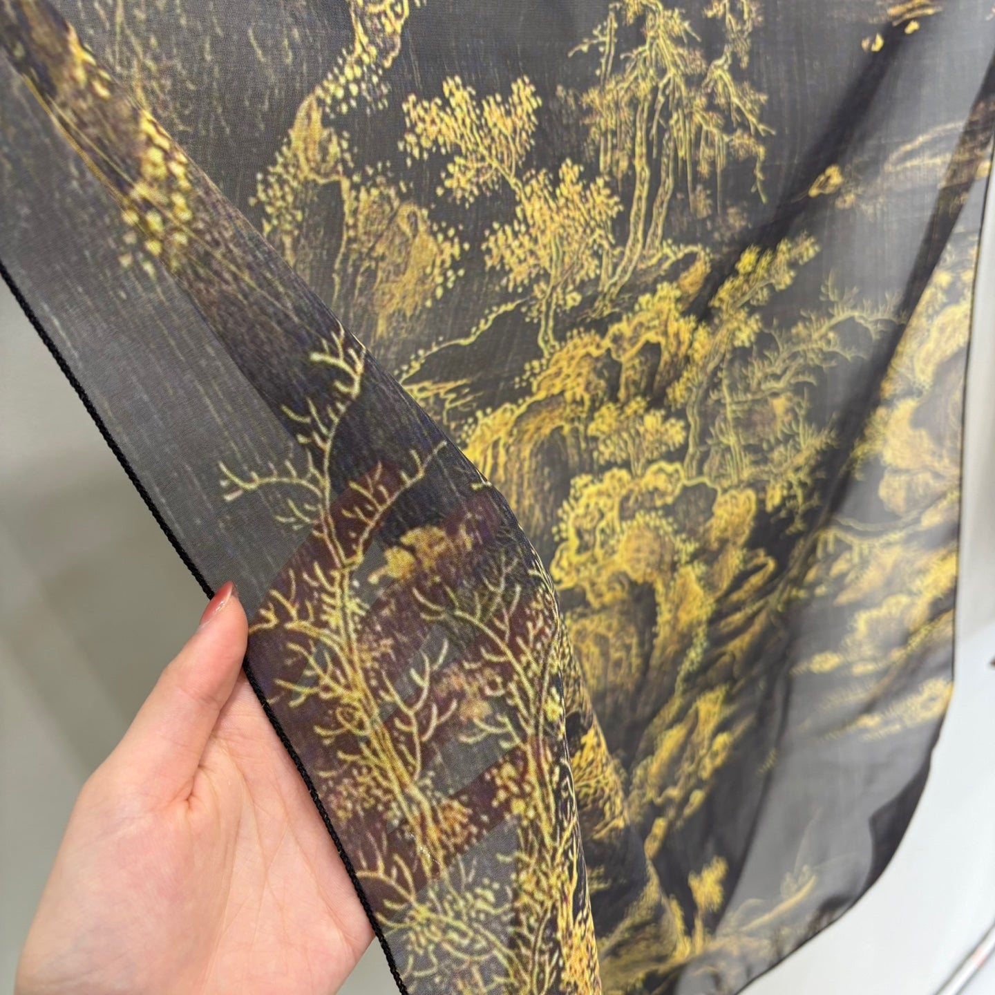 Printing on Chiffon Fabric