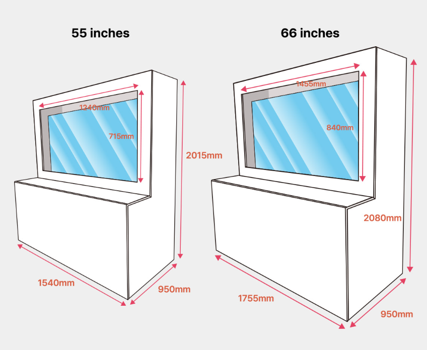 [New Monitor Case] Honeycomb Board